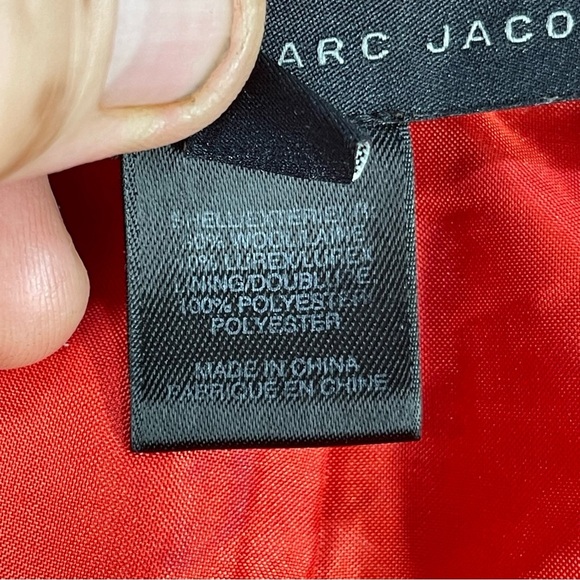Marc By Marc Jacobs Women's Blazer Size S Wool Red White Blue Size XS - Picture 9 of 13